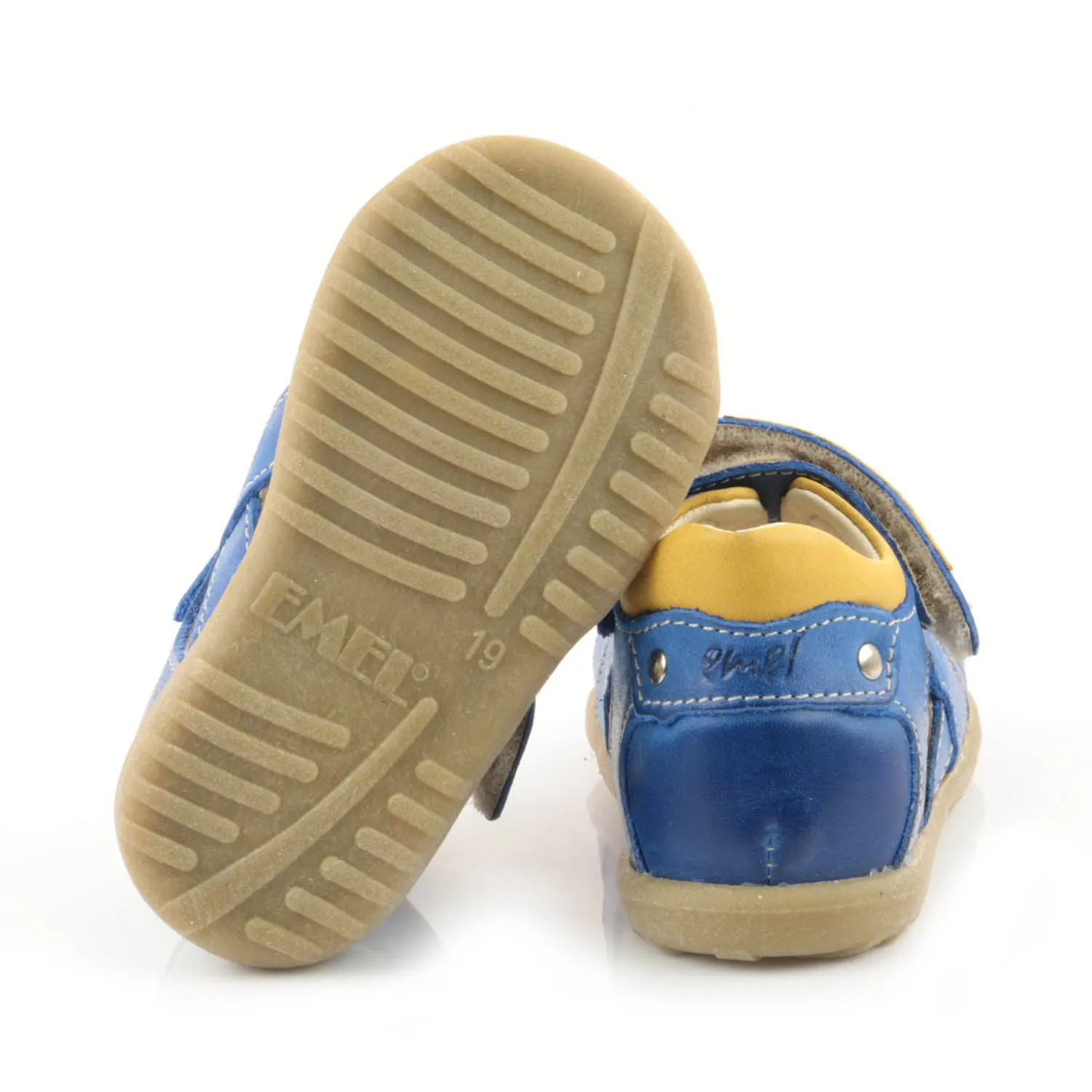 (2086-18) Emel Blue first Sandals