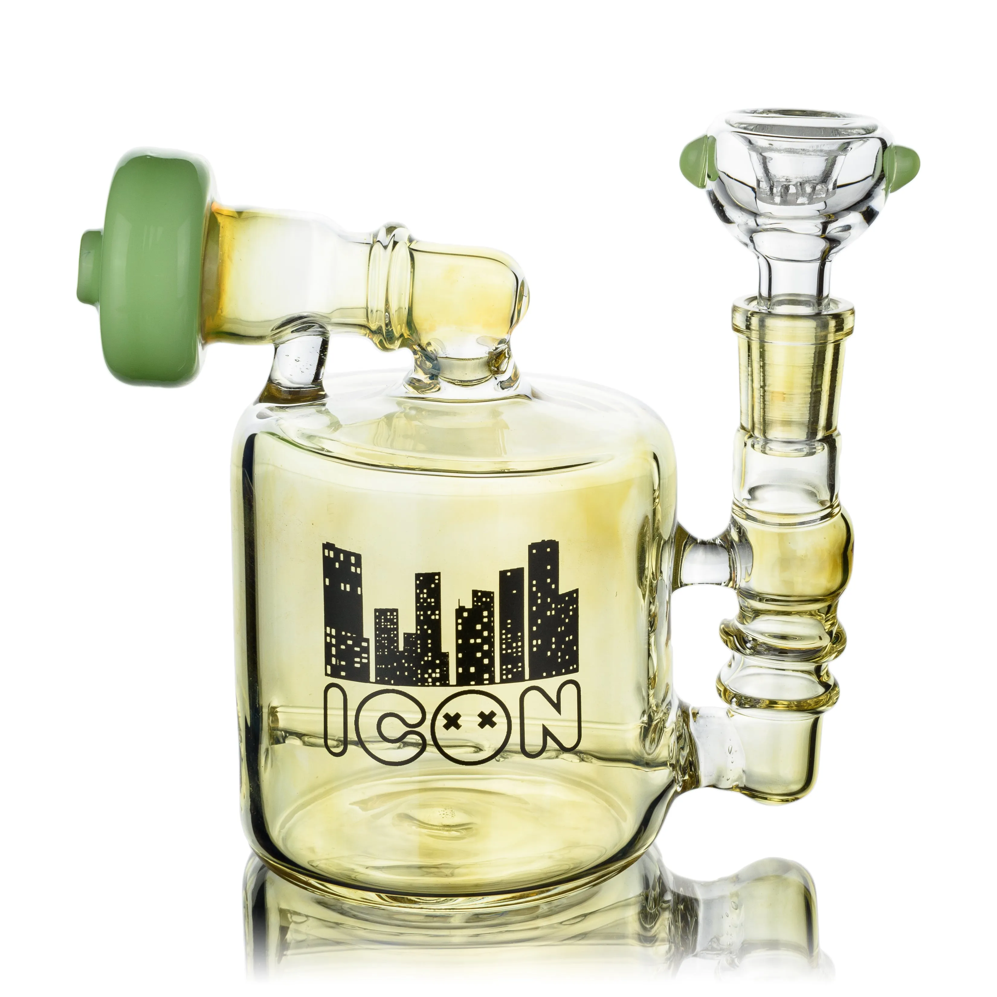 5 Cylinder Rig w/ Inline Diffuser, by Icon Glass (free banger included)