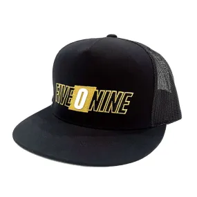 509 Five O Nine Flat Billed Trucker Black