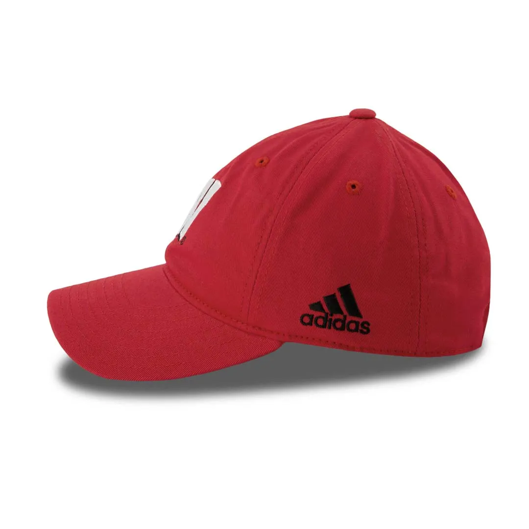 adidas - Kids' (Youth) Wisconsin Badgers Adjustable Cap (R487TU82)