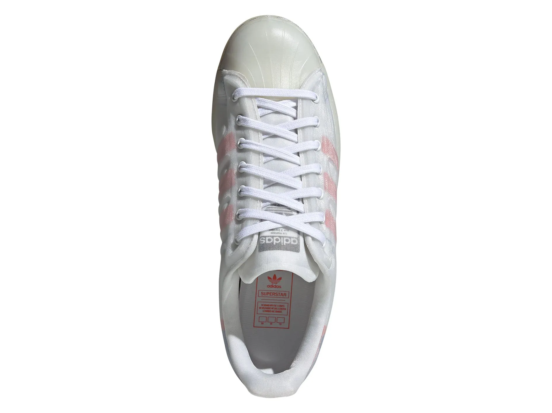 Adidas Mens Superstar Future Shell White/Blue/Pink <br> FX5544