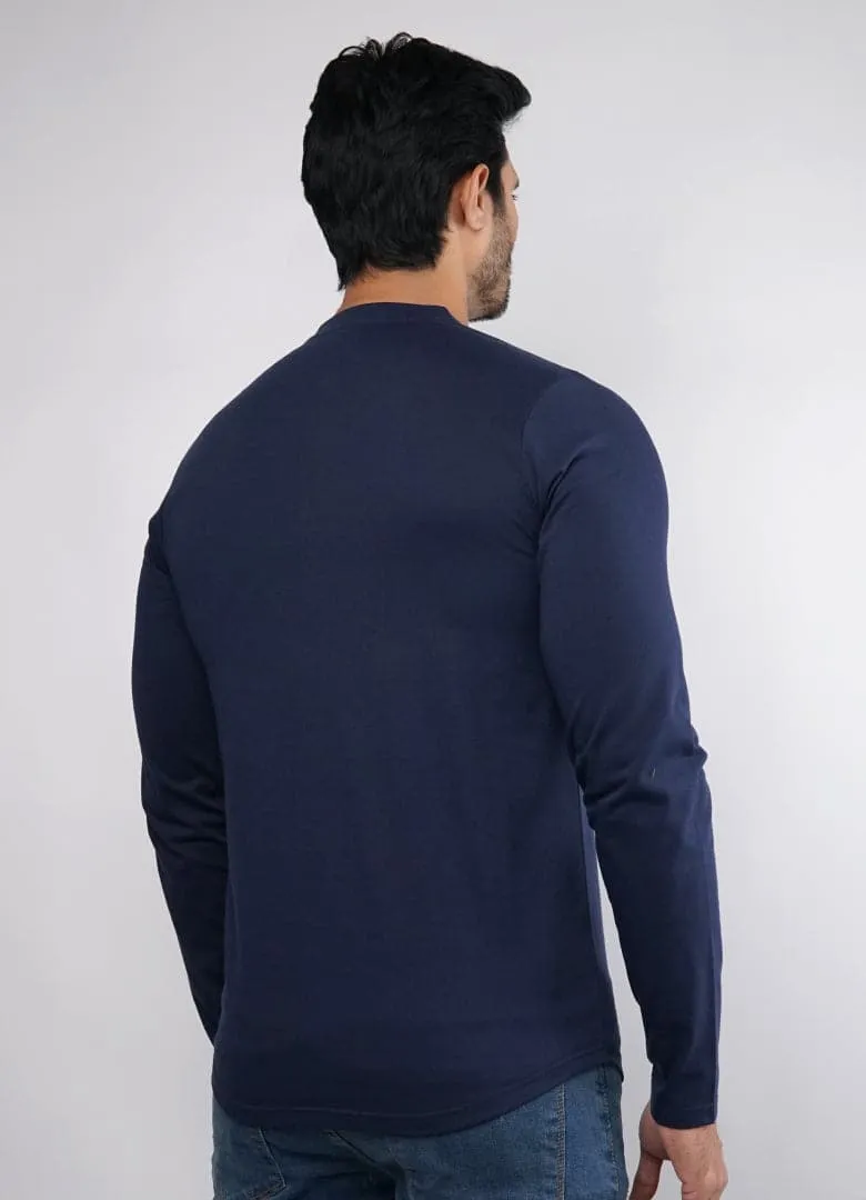 Aegean Full Sleeves Henley Tshirt