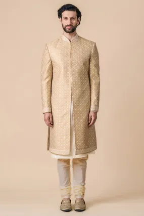 All Over Embroidered Sherwani