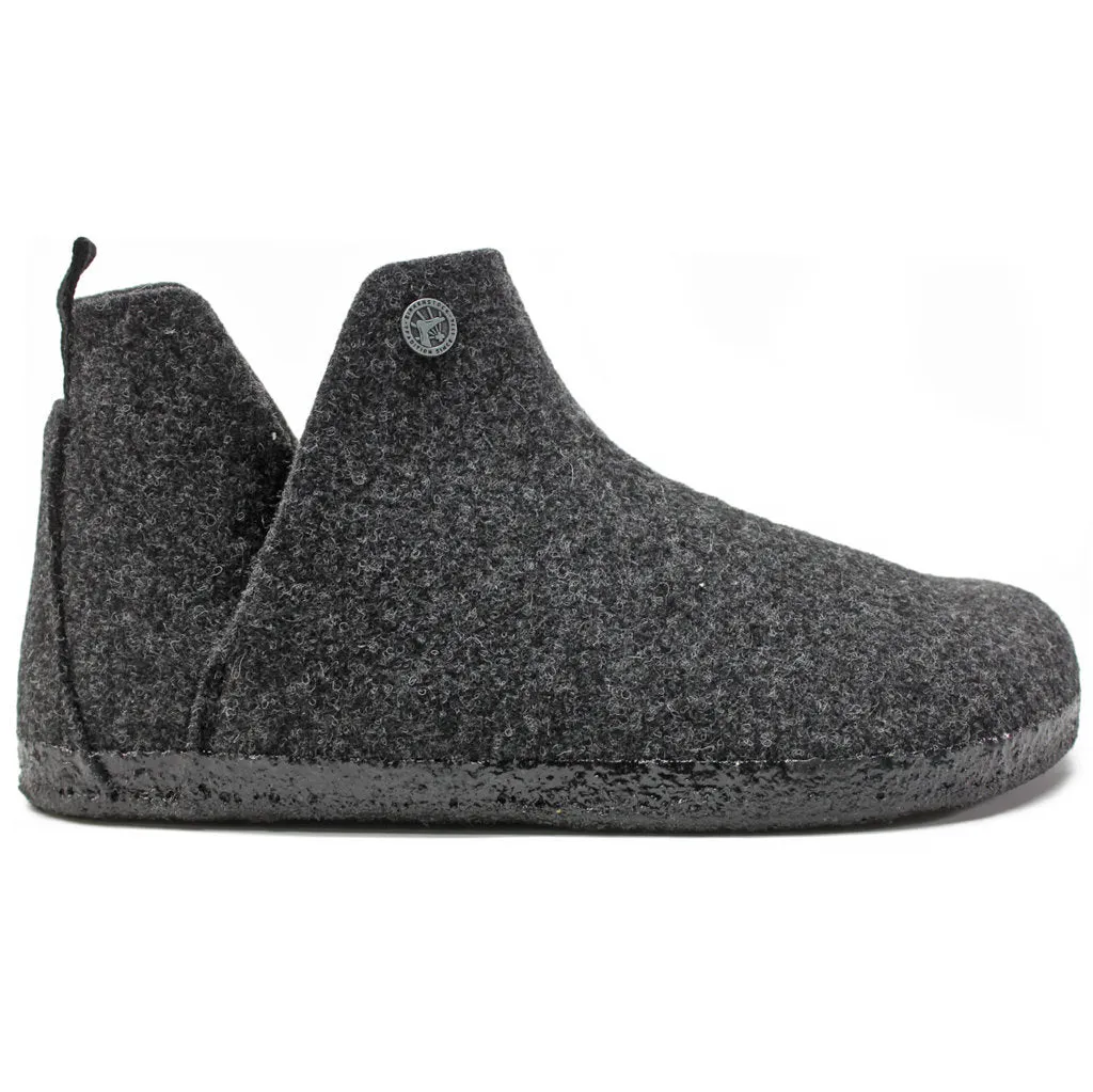 Andermatt Shearling Wool Felt Unisex Slipper Boot