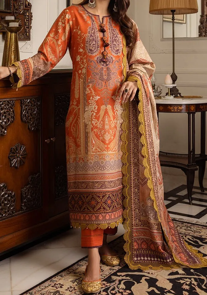 Asim Jofa Aira Pakistani Dress With Winter Shawl