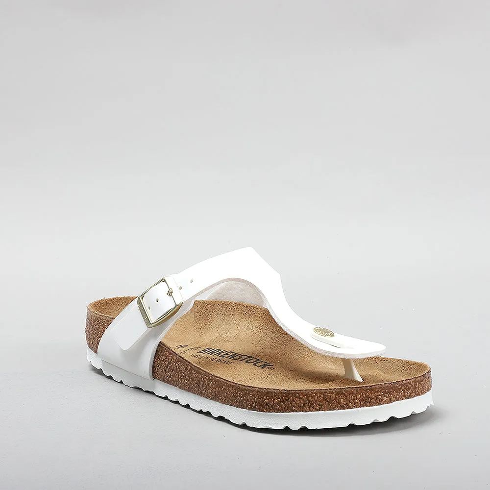 BIRKENSTOCK GIZEH 1005299 BF WHITE PATENT