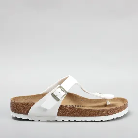 BIRKENSTOCK GIZEH 1005299 BF WHITE PATENT