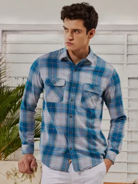 Blue Checked Shirt