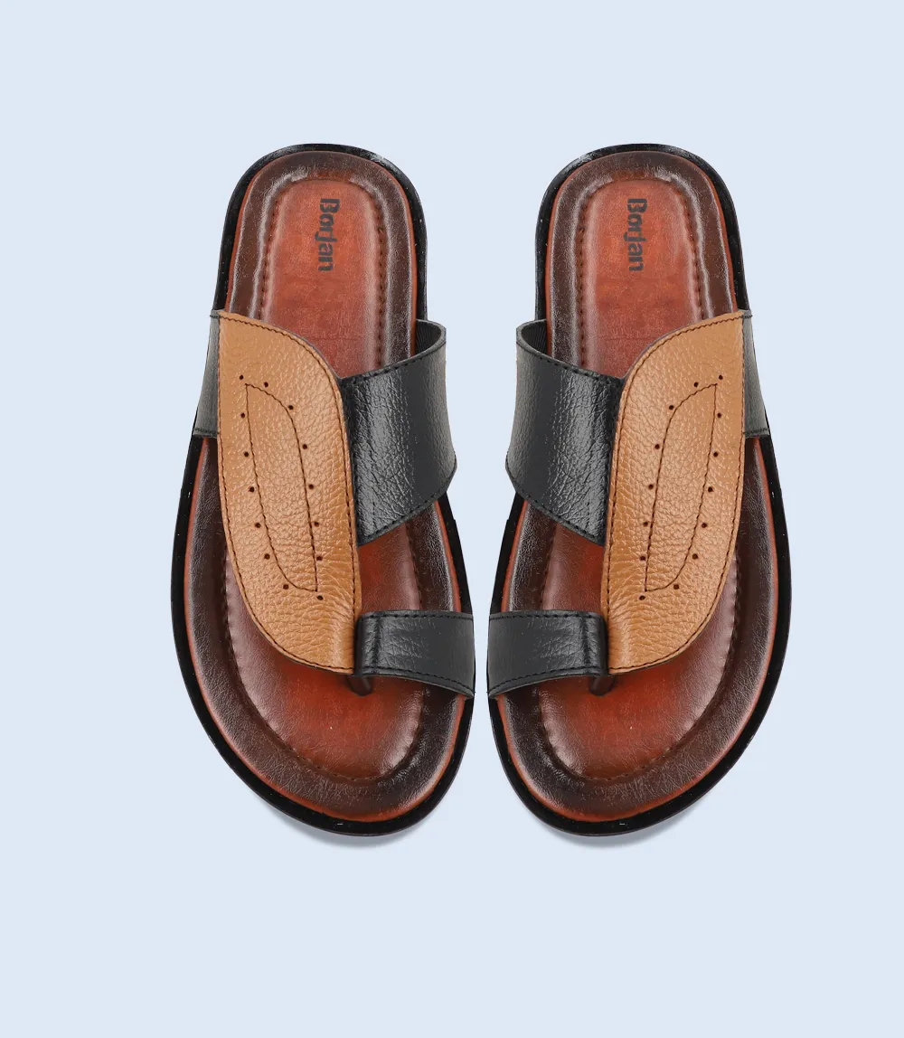 BM5547-TAN-Men Chappals