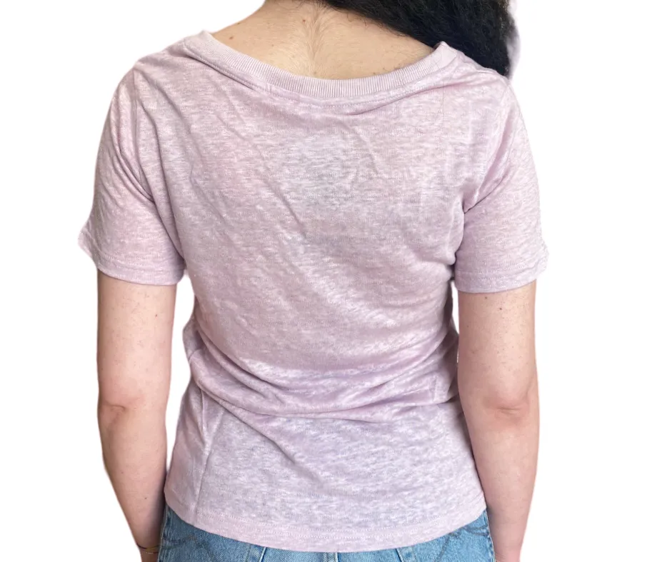 Bomboogie Women's V-neck sweater TW7351TJLIT70 lilac