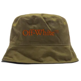 Bookish OW Reversible Bucket - Army Green