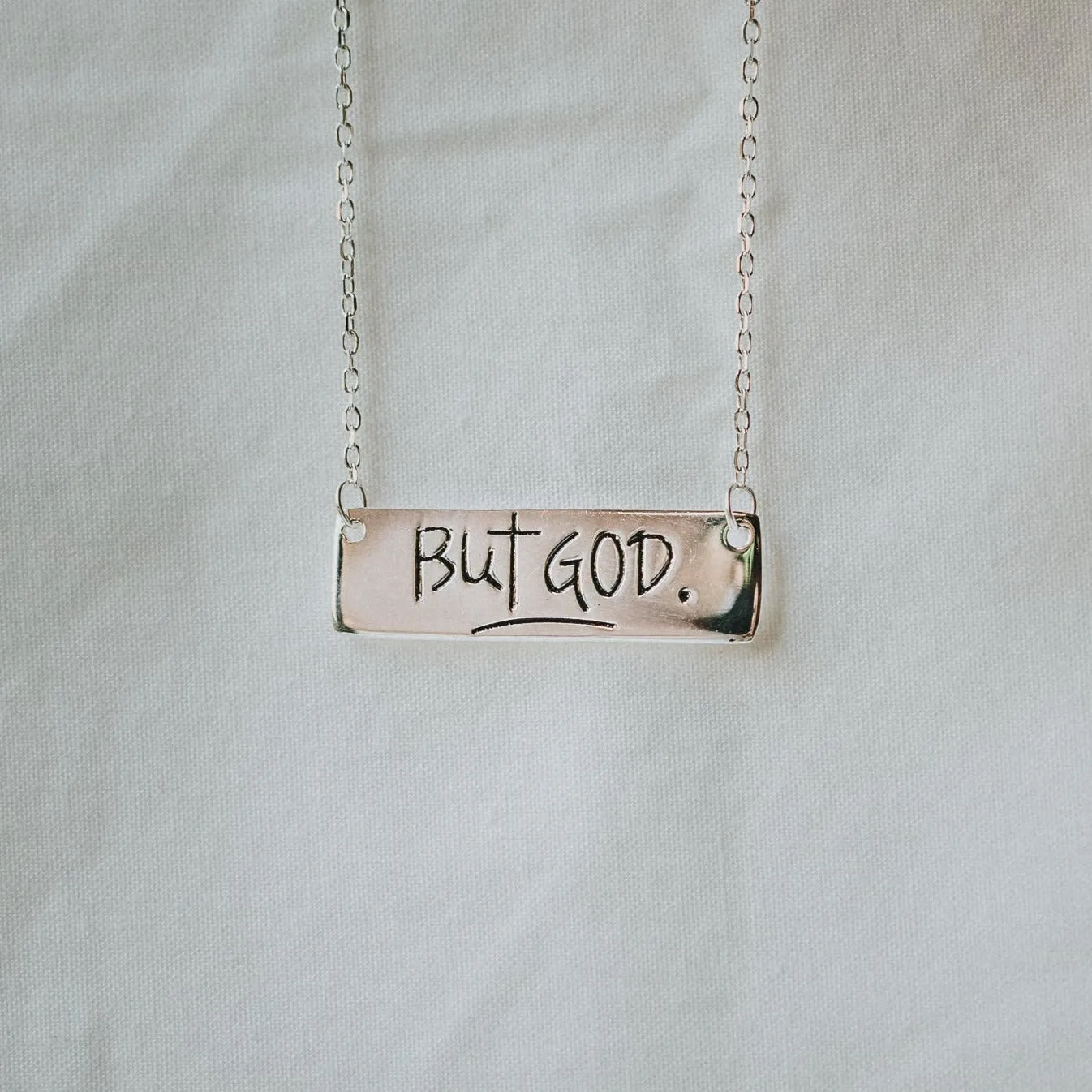 but God necklace