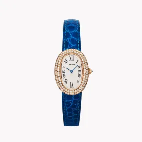 Cartier Baignoire Gold & Pave Diamonds