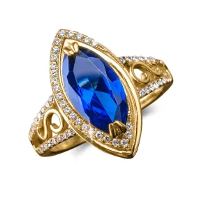 Ceylon Marquise Ring