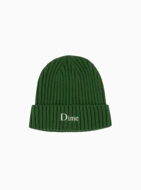 Classic Fold Beanie Ivy Green