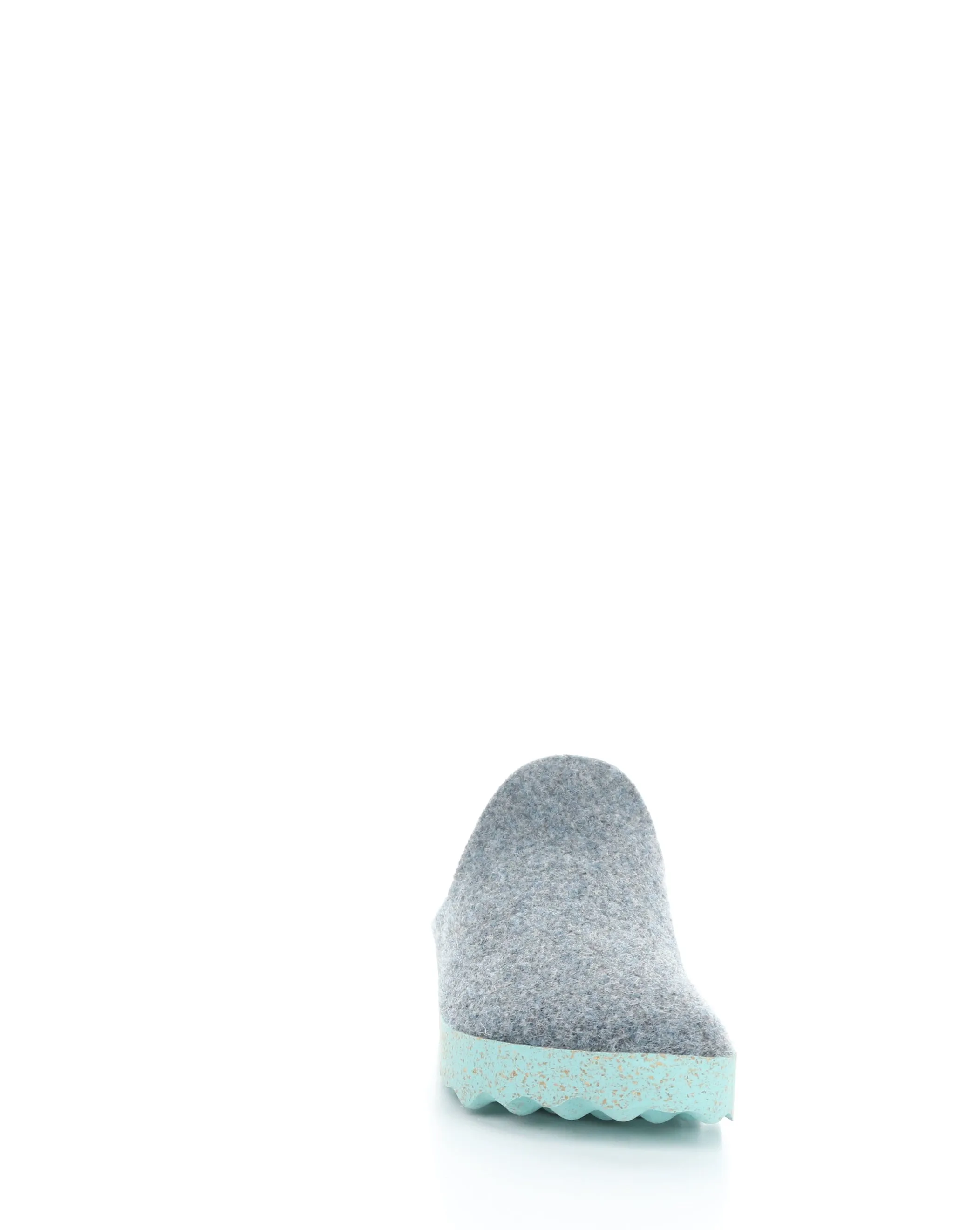 COME023ASP 065 GREY BLUE Slip-on Mules