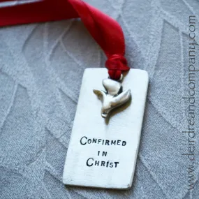 Confirmation Bookmark in Pewter