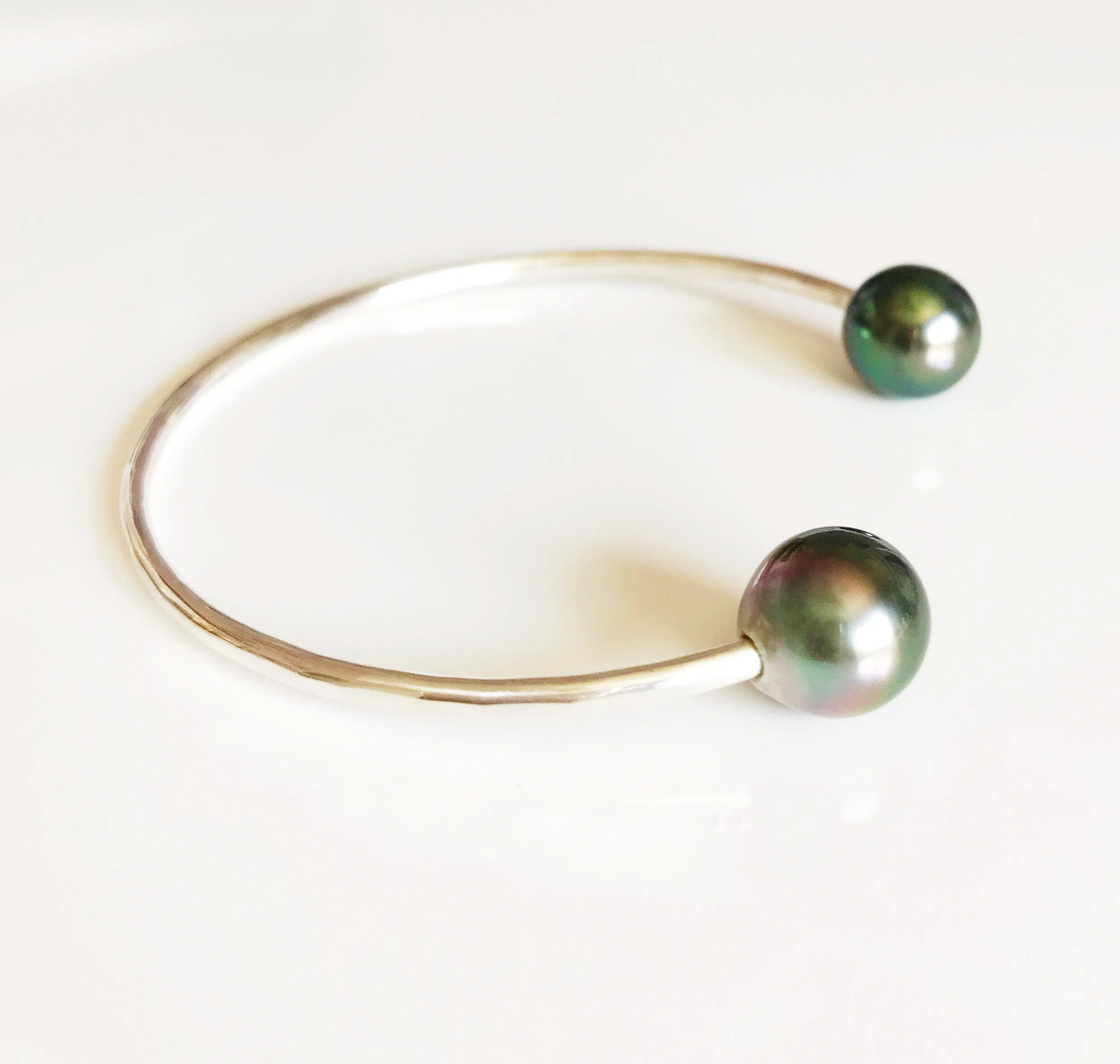 Cuff Adora - tahitian pearls (B100)