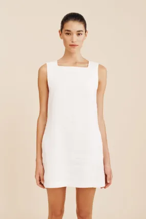 EMMA SHIFT DRESS - IVORY