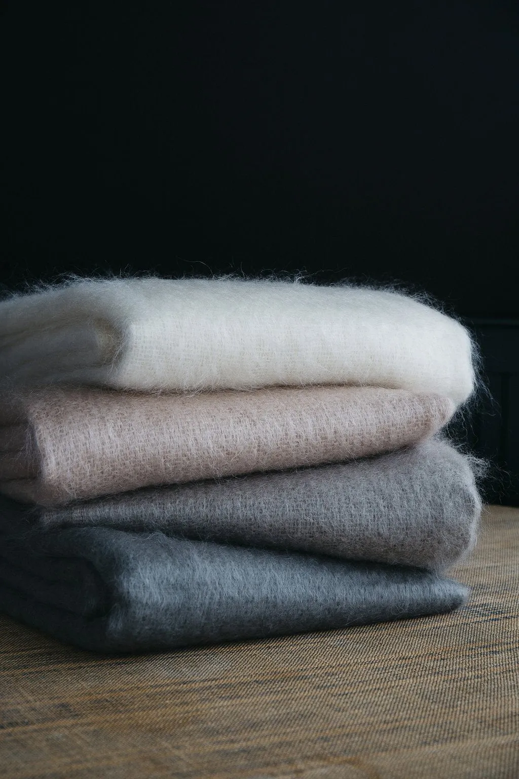 Evangeline Linens :: Mohair Throw