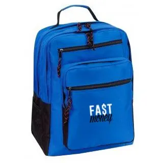 Fast Money - Royal Blue Backpack