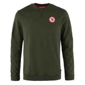 Fjallraven 1960 Logo Badge Sweater Deep Forest