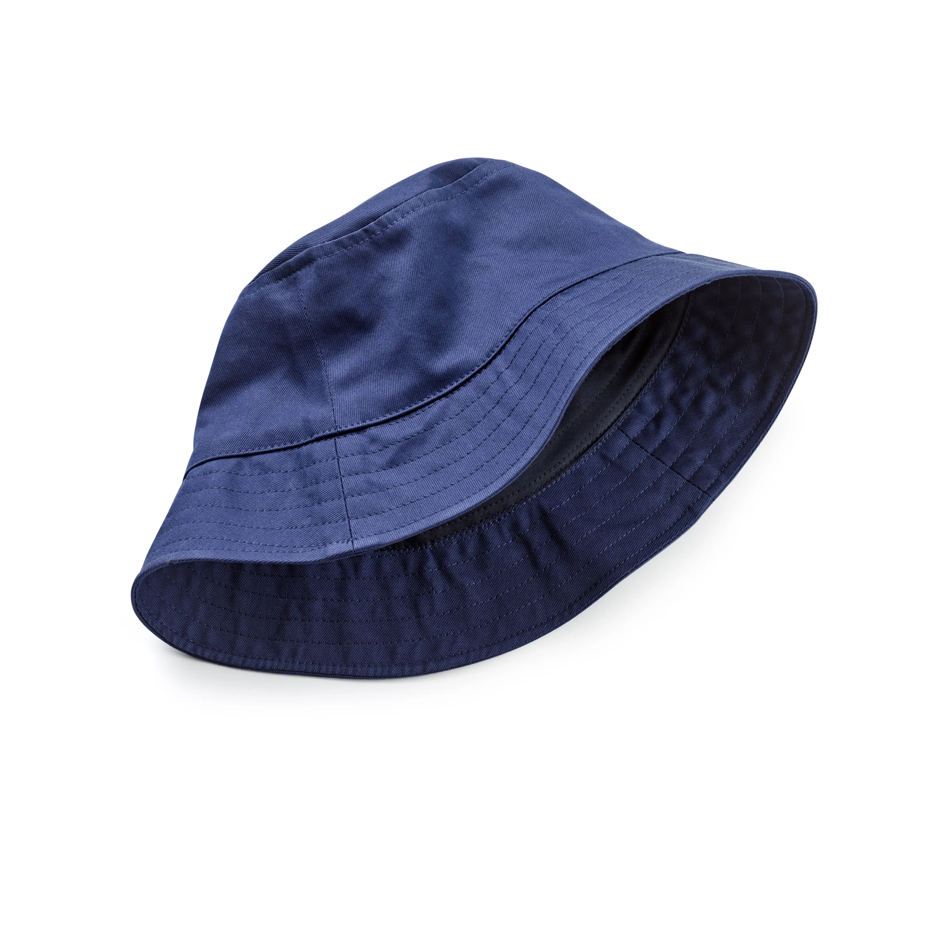 Fox Khaki Bucket Hat in Navy