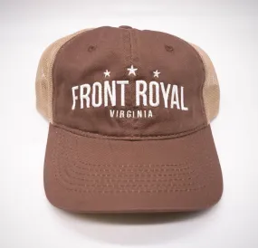 Front Royal Trucker Hat - Brown/Tan