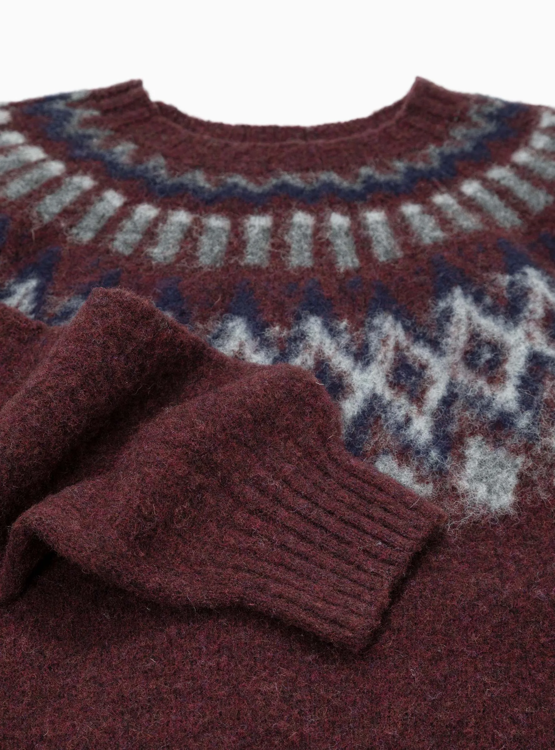 Future Fantasy Sweater Bordeaux Red