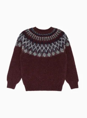 Future Fantasy Sweater Bordeaux Red