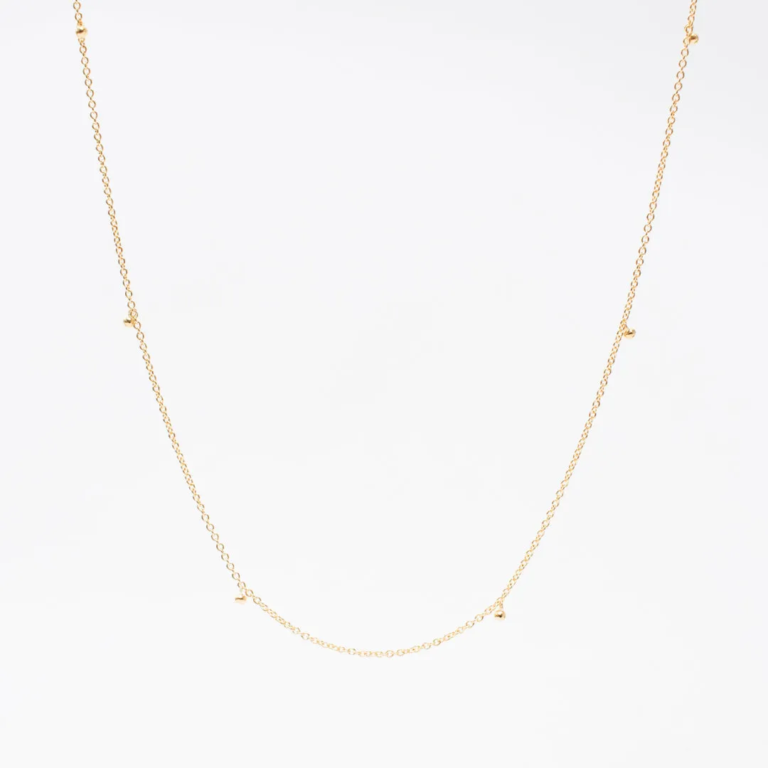 Gold Vermeil Drops Necklace