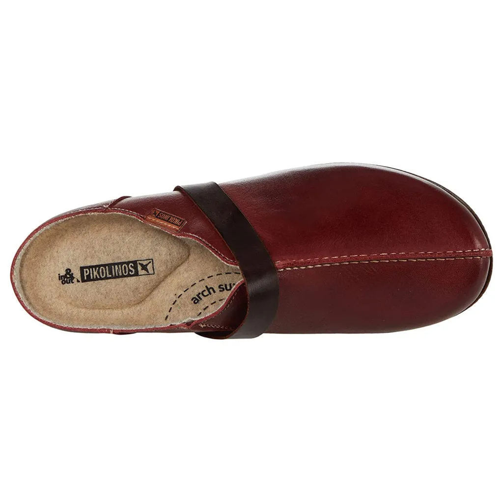 Granada Calfskin Leather Women's Clogs