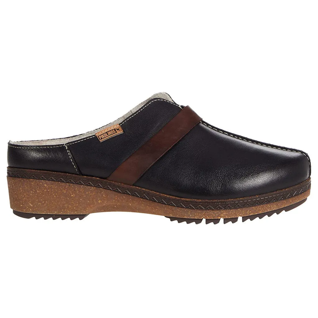 Granada Calfskin Leather Women's Clogs