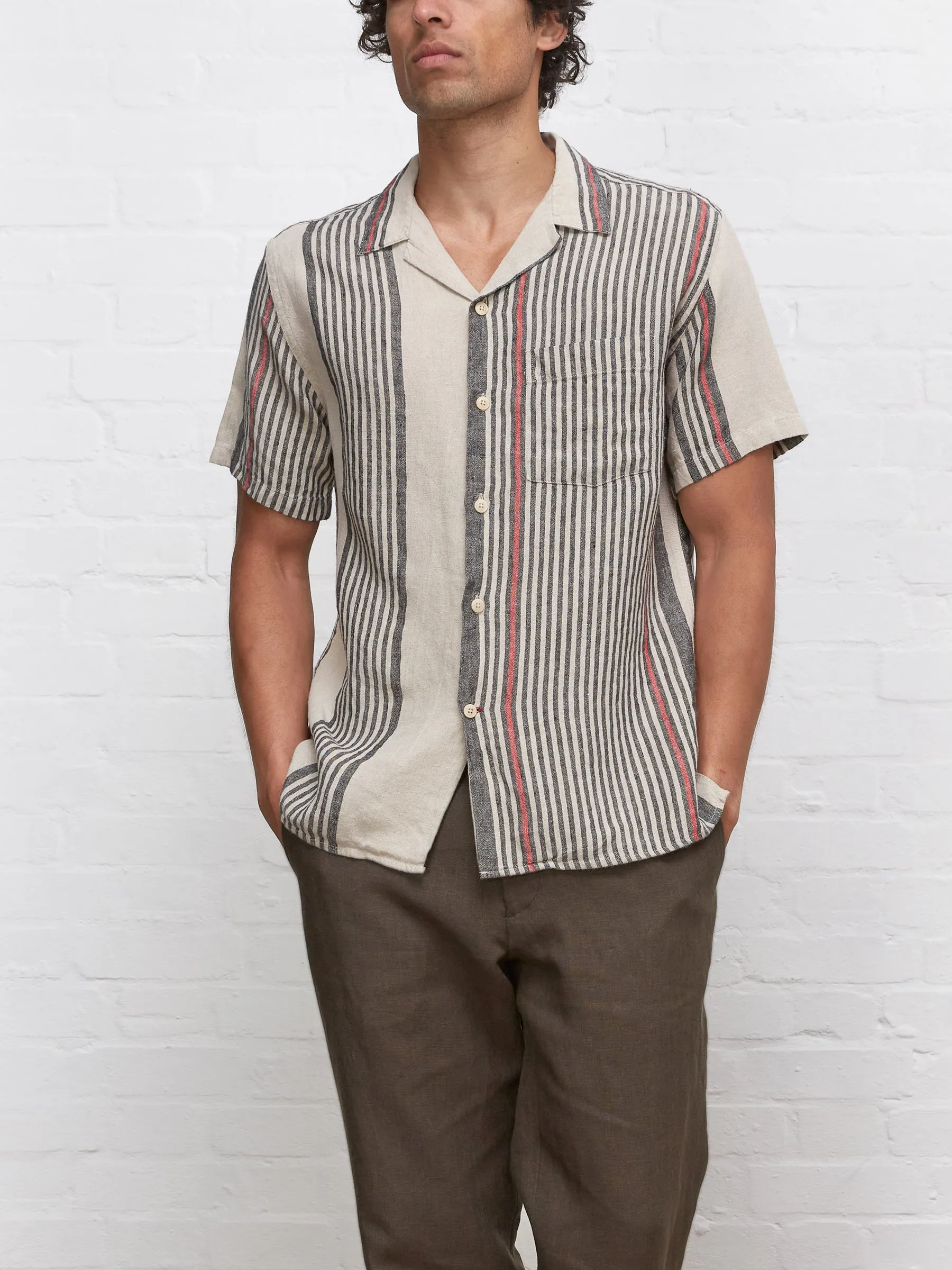 Havana Short Sleeve Shirt Penswick Beige