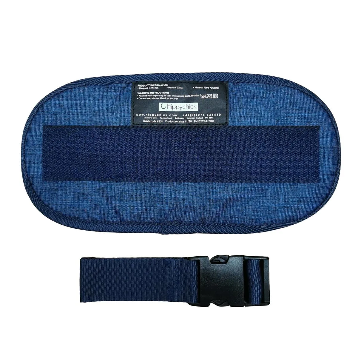 Hippychick Hipseat Extension - Denim Blue