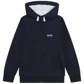 Hugo Boss Boys Hoodie _ Navy J28099-849a