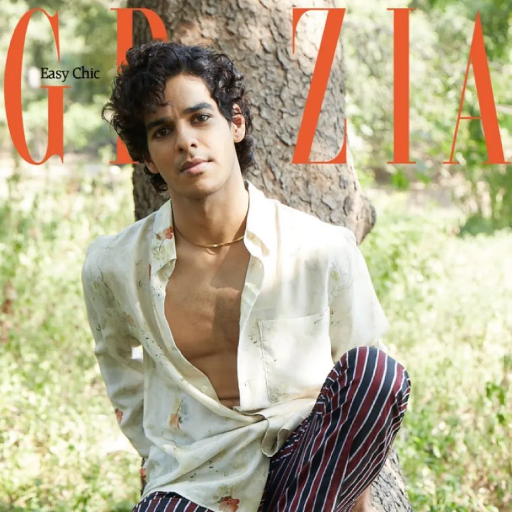 Ishaan Khatter in Chain Necklace