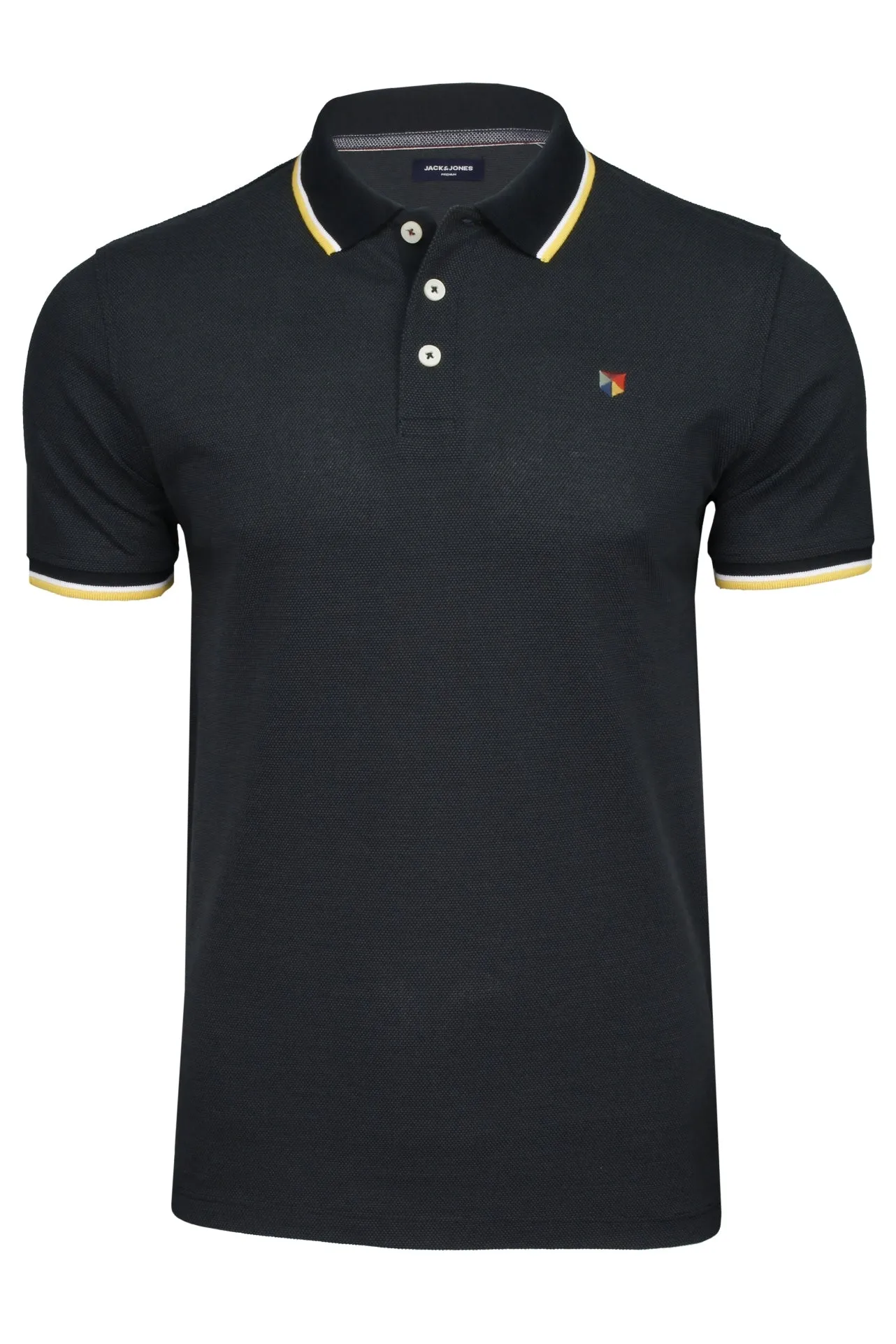 Jack & Jones Mens Polo T-Shirt 'JPRWIN Blu'