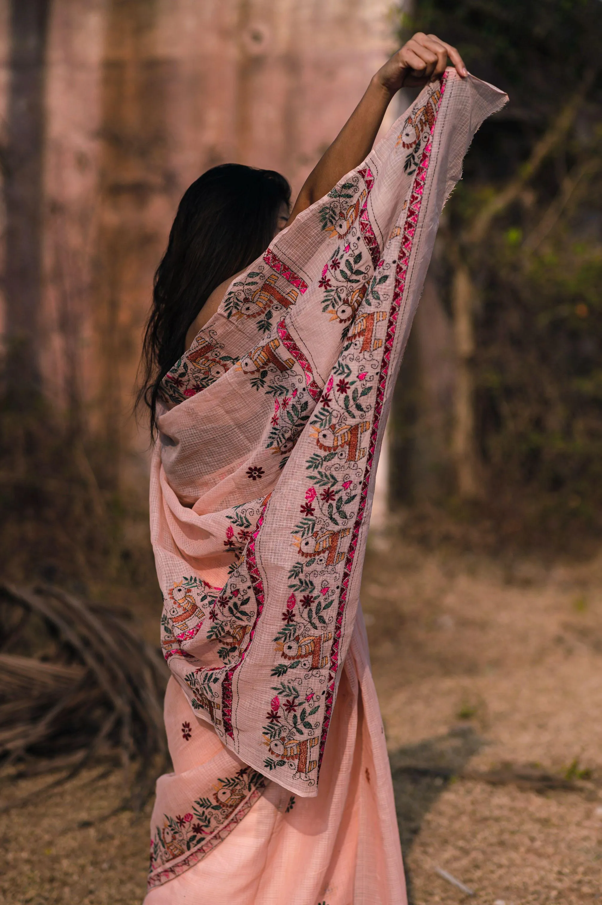 Kaisori Kota saree - Bagh AvanI Kantha Kota saree