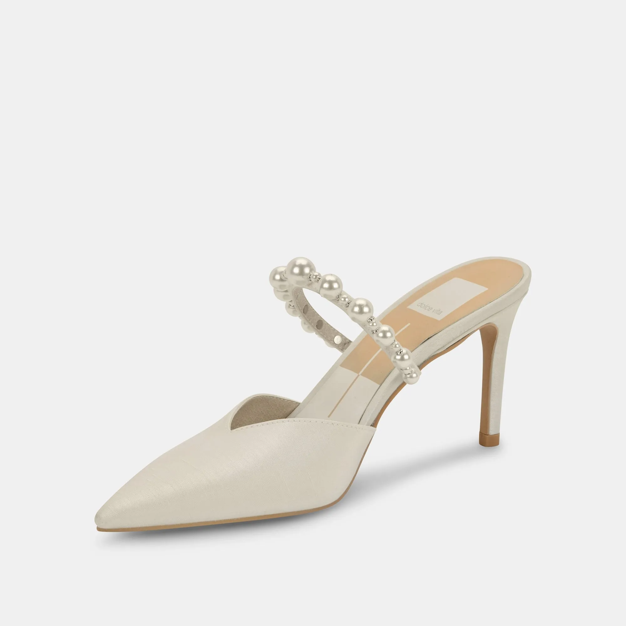 KANIKA PEARL HEELS VANILLA SILK - re:vita