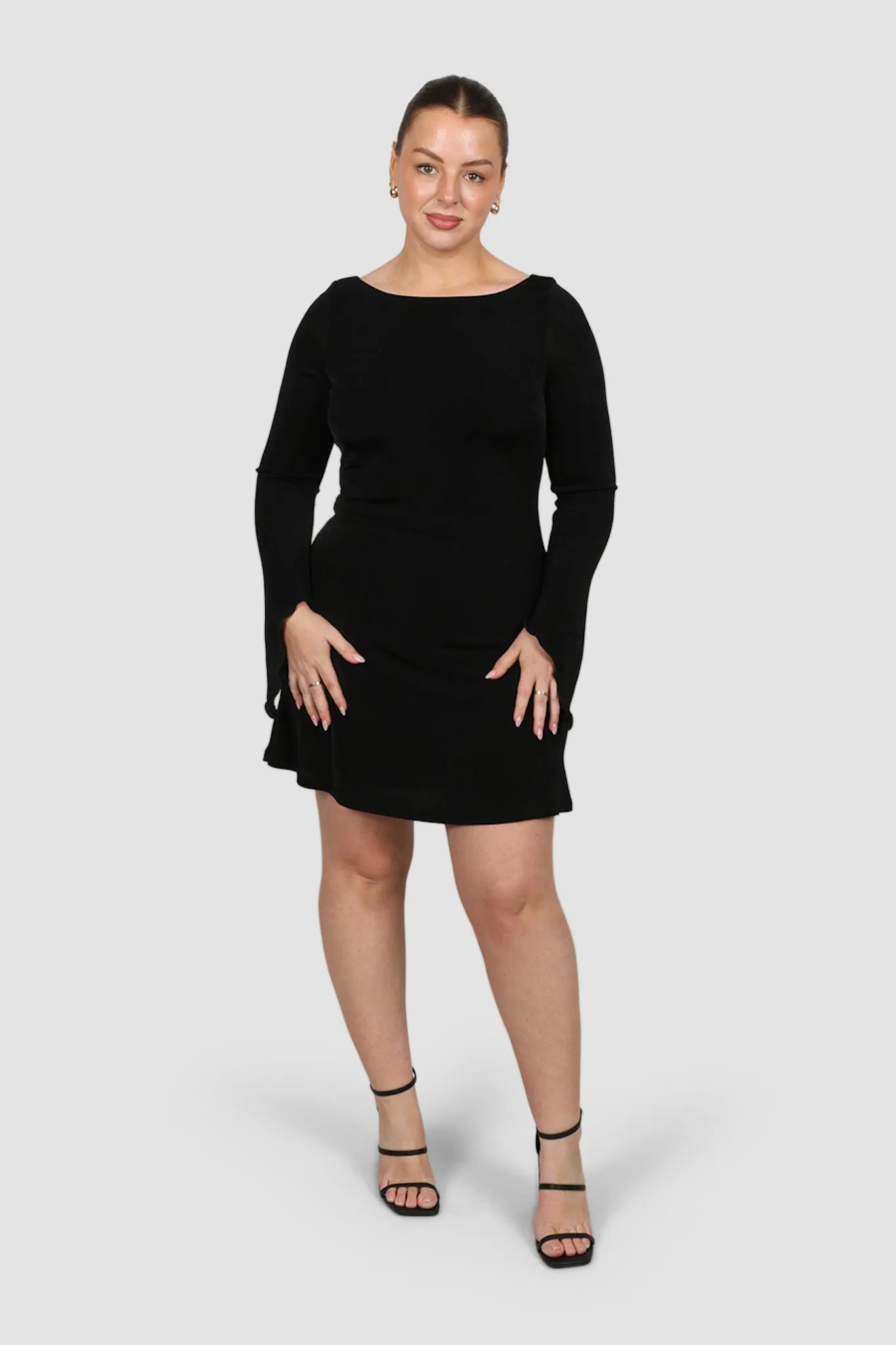 KENZIE MINI DRESS BLACK