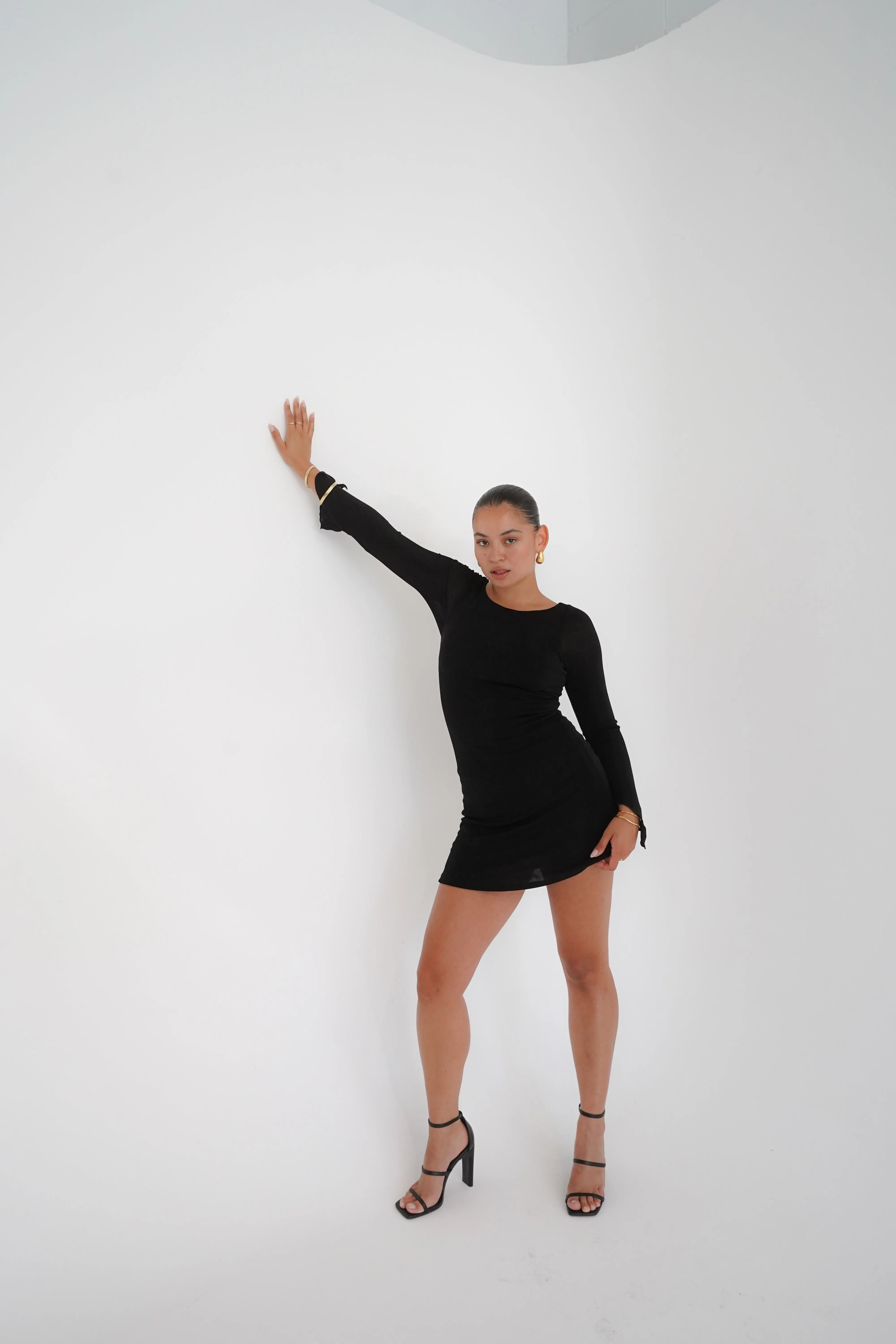 KENZIE MINI DRESS BLACK