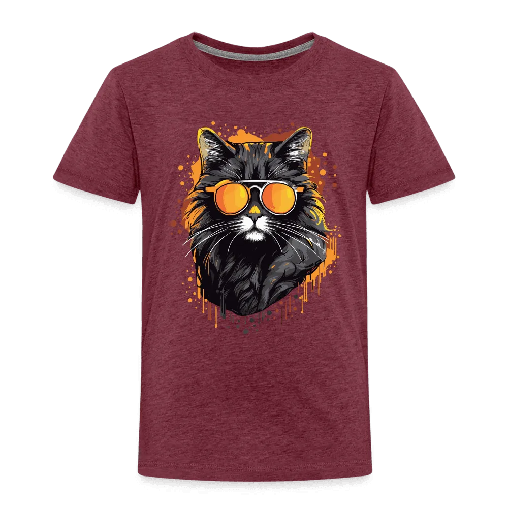 Kinder T-Shirt mit Katzenmotiv "Cool Cat"