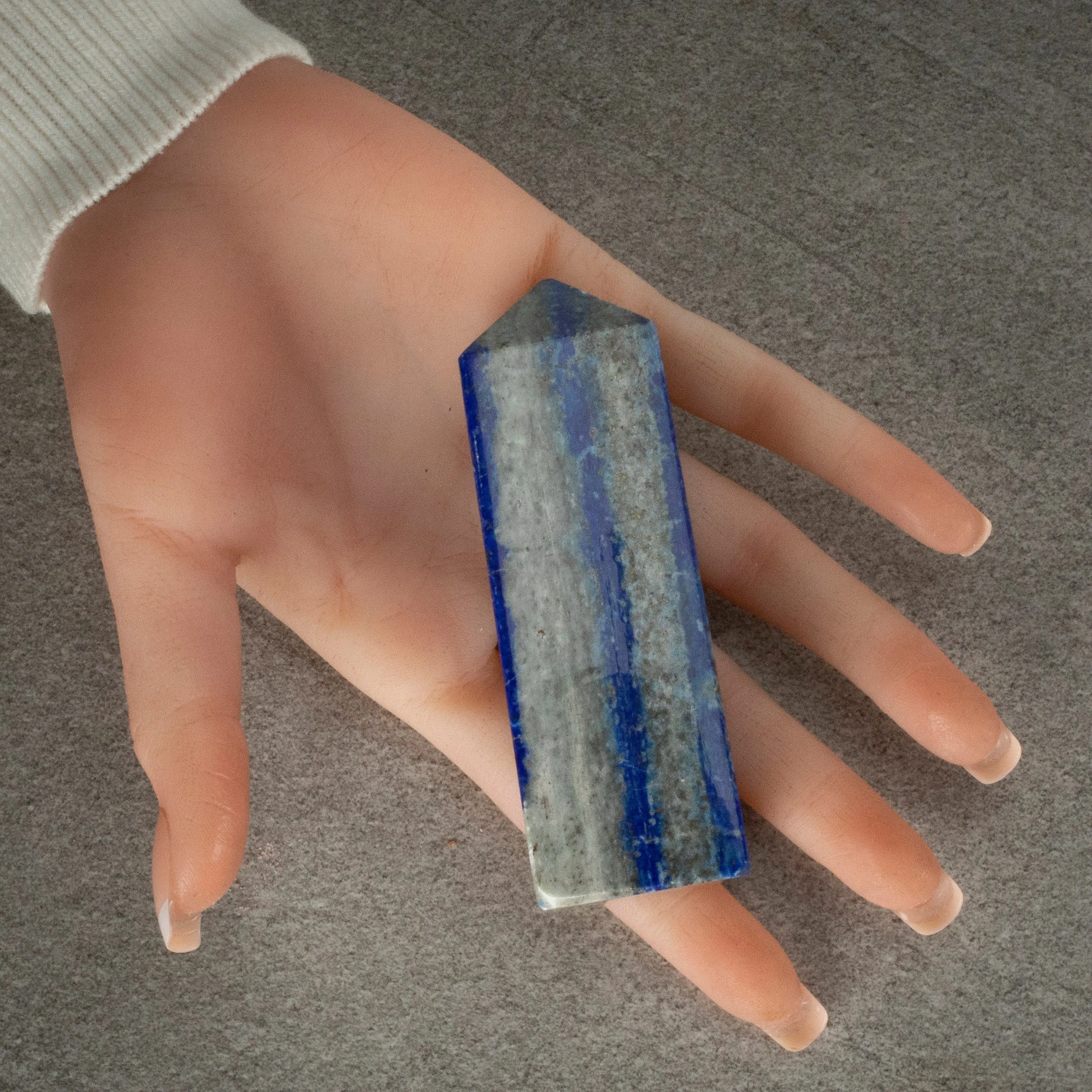 Lapis Lazuli Polished Obelisk from Afghanistan - 4 / 229 grams