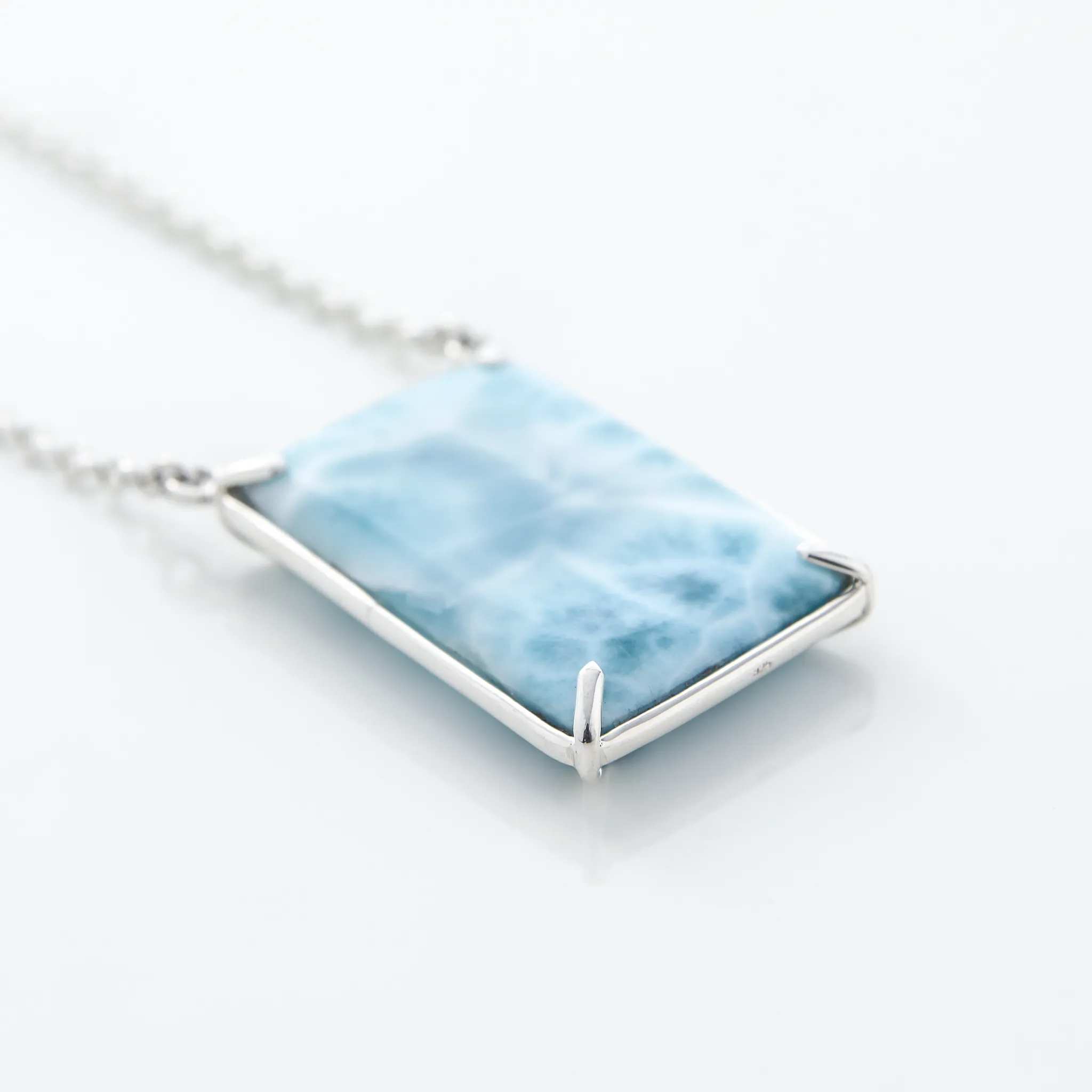 Larimar Ava Necklace