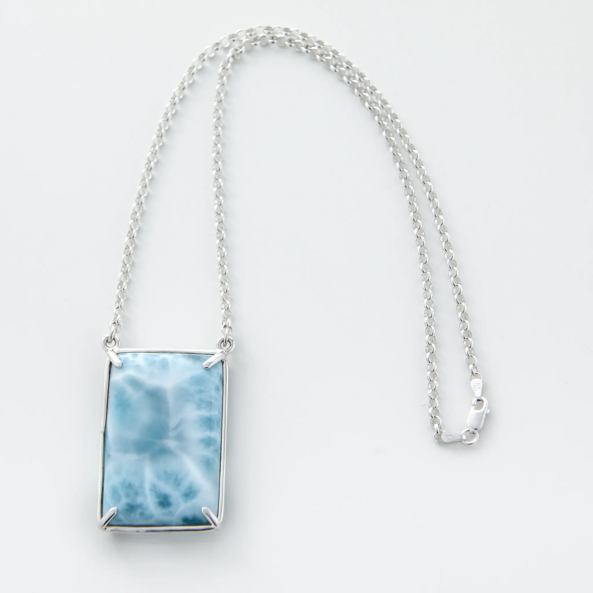 Larimar Ava Necklace