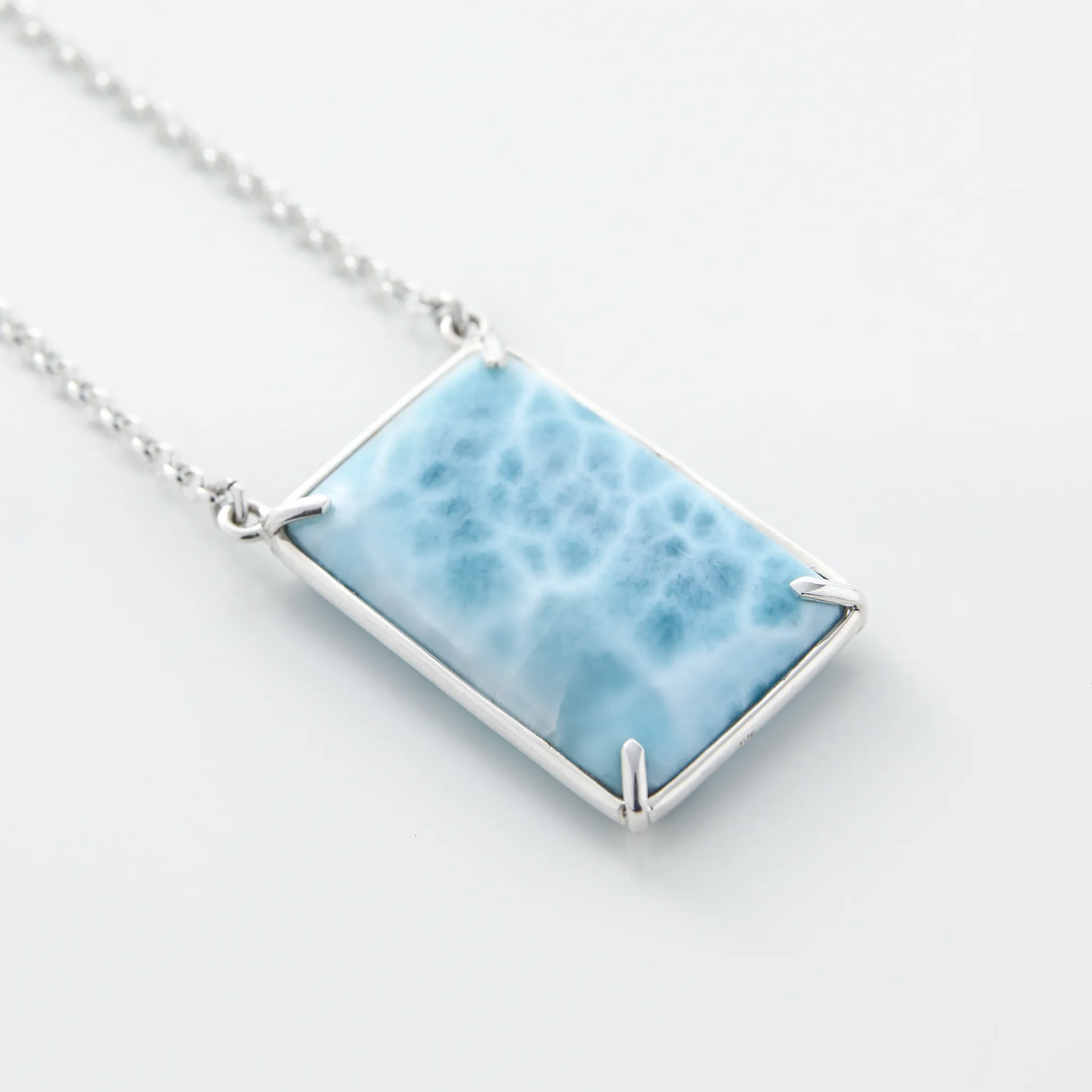 Larimar Ava Necklace