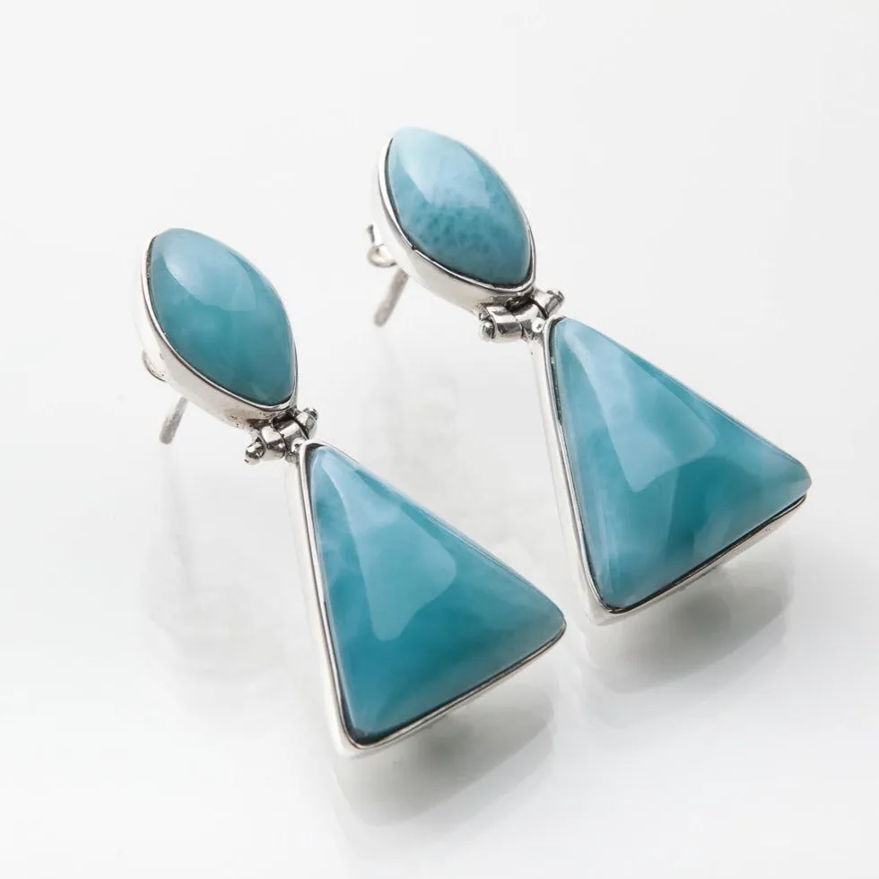 Larimar Earrings Edaline