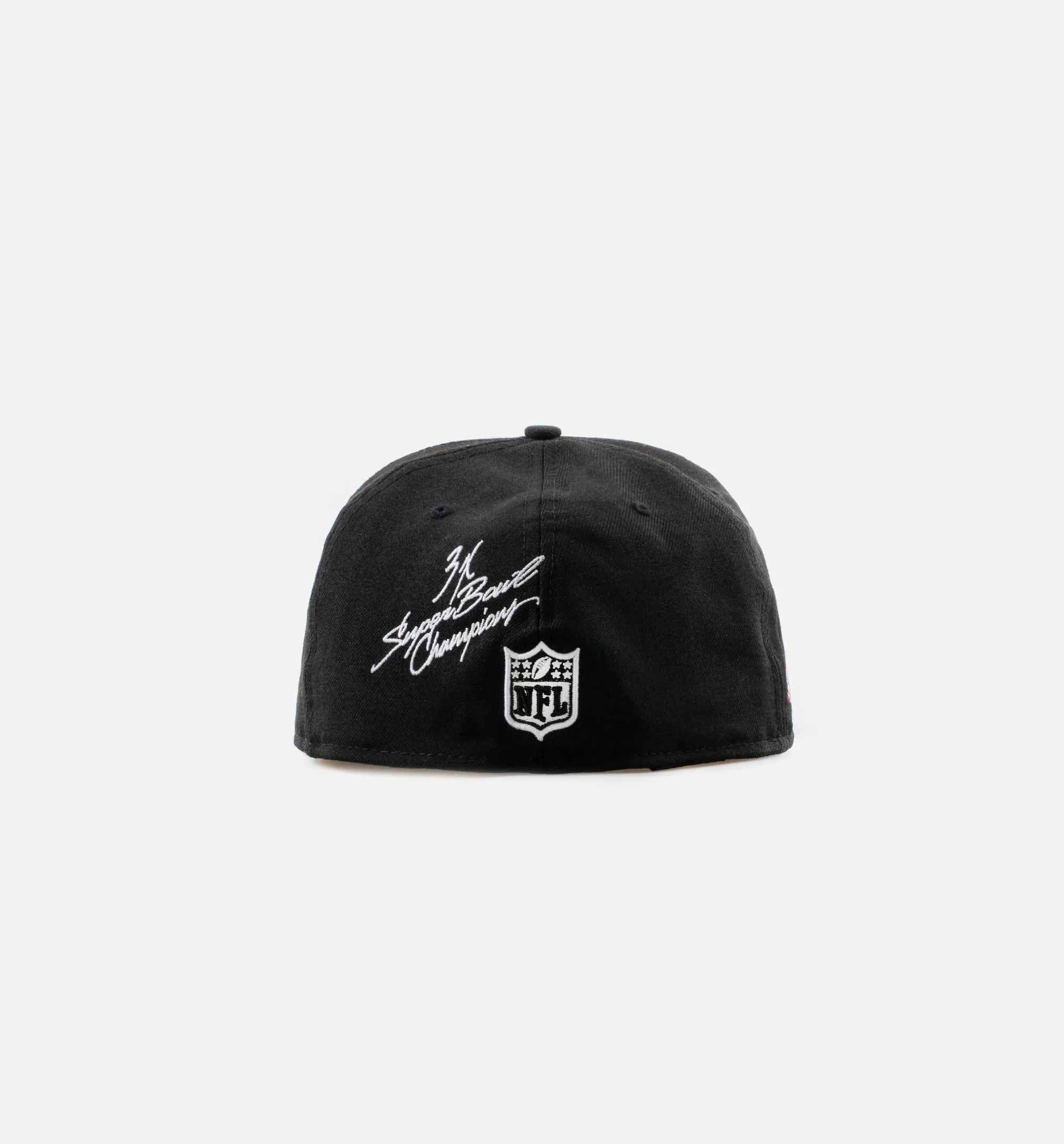 Las Vegas Raiders Super Bowl 59Fifty Mens Hat - Black