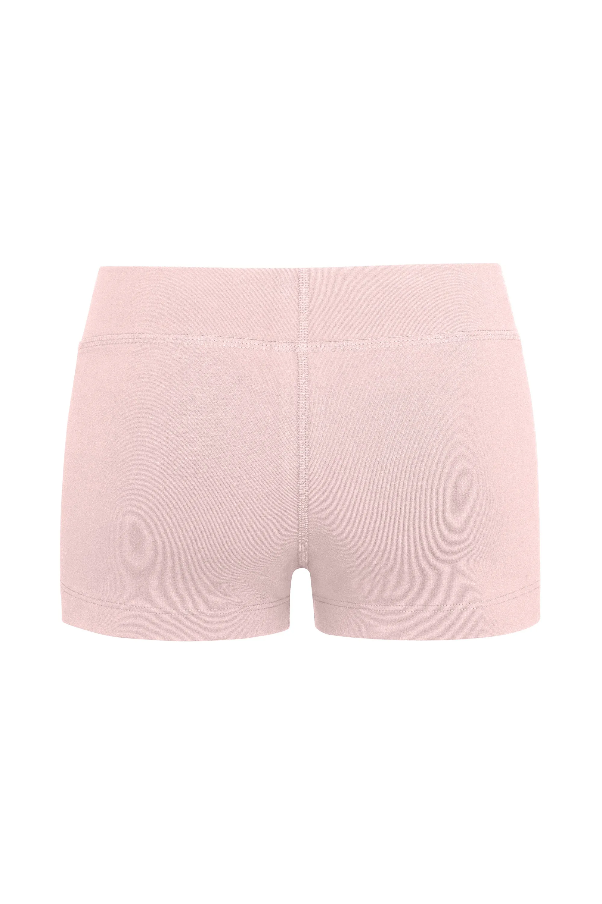 LOUNGE BIKE SHORTS IN BABY PINK